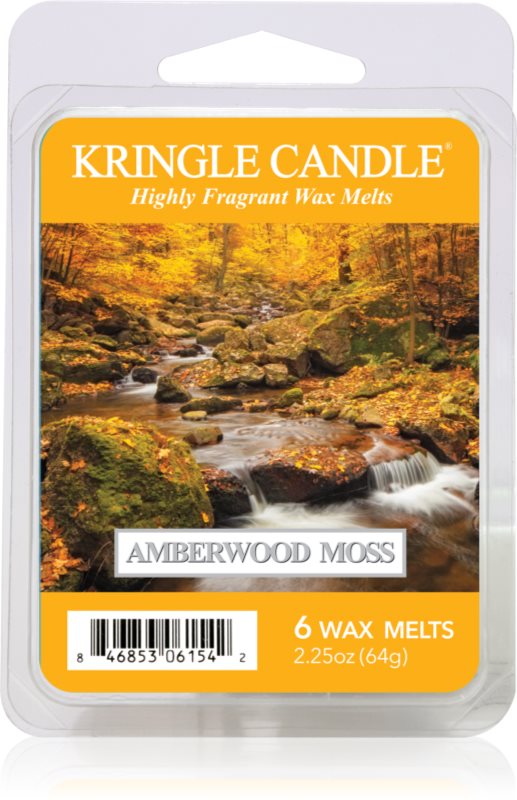 Kringle Candle Amberwood Moss ceară pentru aromatizator 64 g