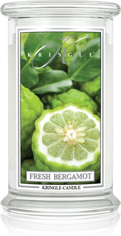 Kringle Candle Classic Fresh Bergamot lumânare parfumată 623 g