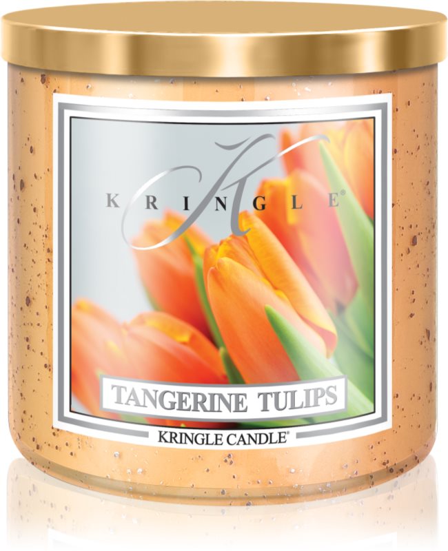 Kringle Candle Tangerine Tulips lumânare parfumată 467 g