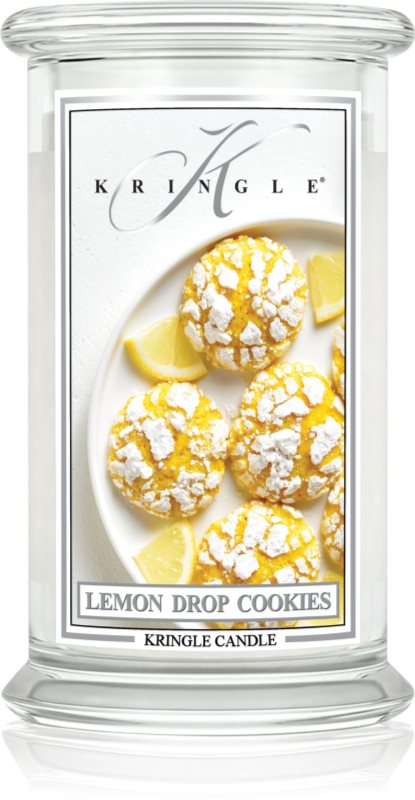Kringle Candle Classic Lemon Drop Cookies lumânare parfumată 623 g
