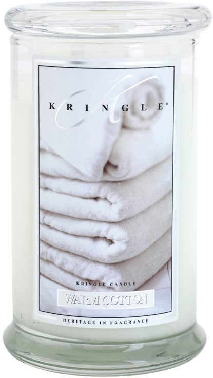 Kringle Candle Warm Cotton lumânare parfumată 624 g
