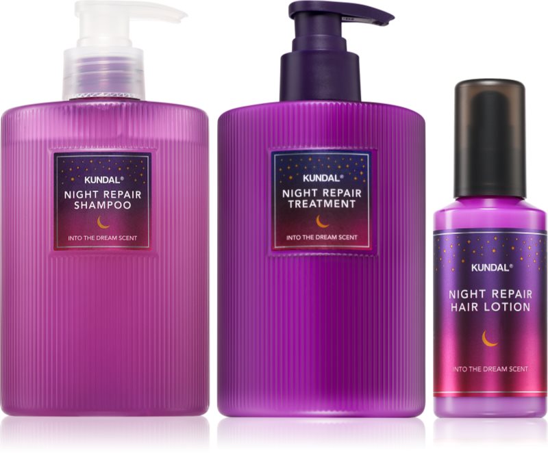 KUNDAL Night Repair set pentru par frumos si sanatos