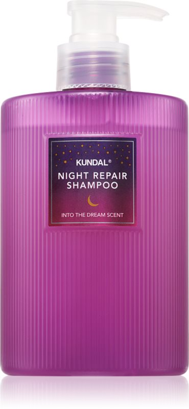 KUNDAL Night Repair Shampoo sampon si balsam 2 in 1 nutritie si hidratare cu parfum Into The Dream 470 ml