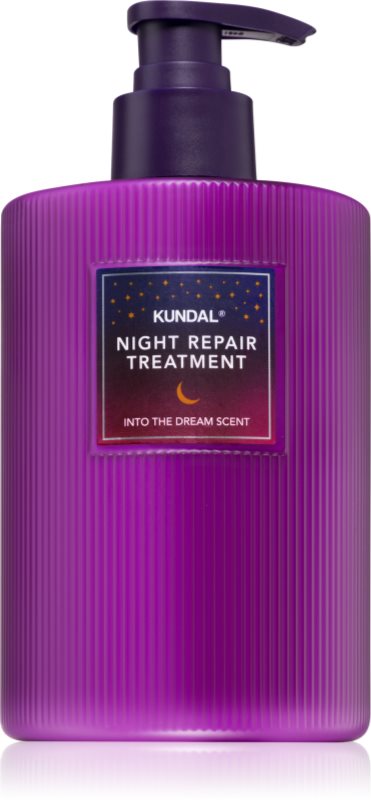 KUNDAL Night Repair Into The Dream ingrijire consolidata pentru par frumos si sanatos 470 ml