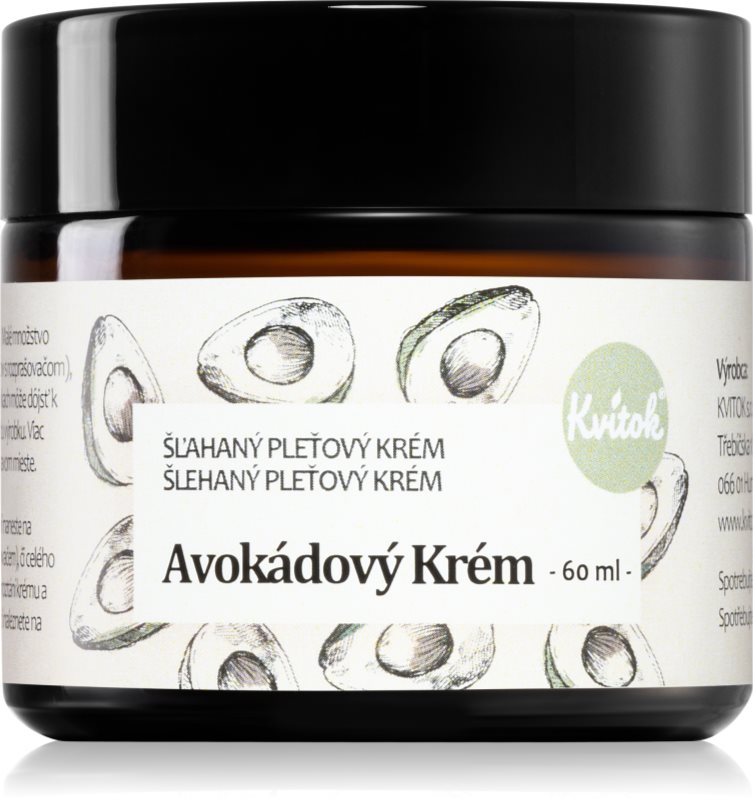 Kvitok Avocado Cream cremă pentru față pentru ten gras si problematic 60 ml
