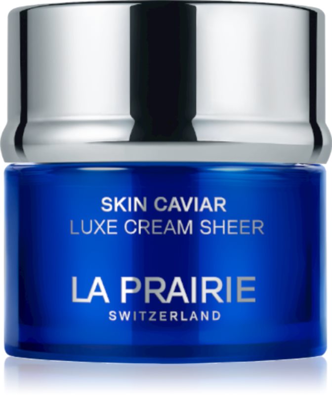 La Prairie Skin Caviar Luxe Cream Sheer cremă de lux pentru fermitate cu efect de nutritiv