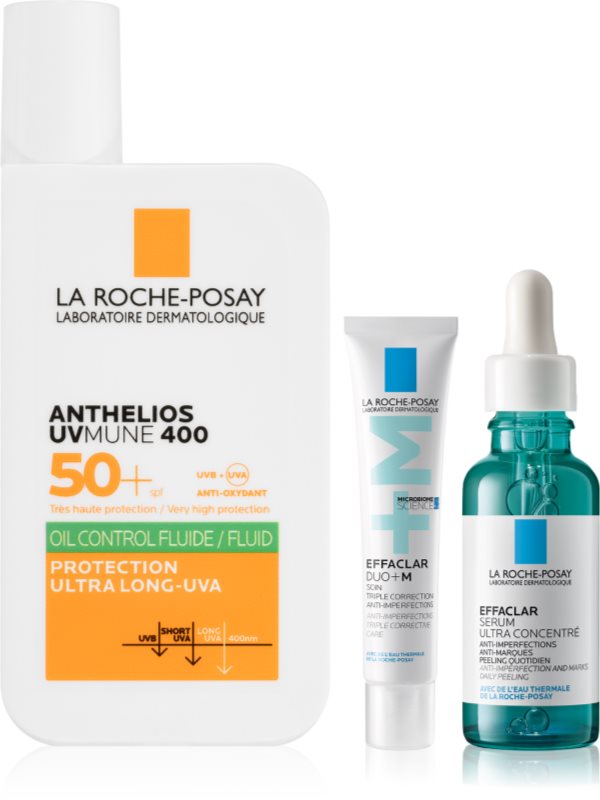 La Roche-Posay Effaclar Anti Imperfection Routine set impotriva imperfectiunilor pielii cauzate de acnee