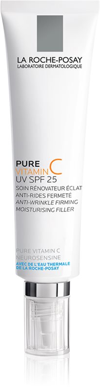La Roche-Posay Pure Vitamin C crema anti-rid pentru piele sensibilă SPF 25  40 ml