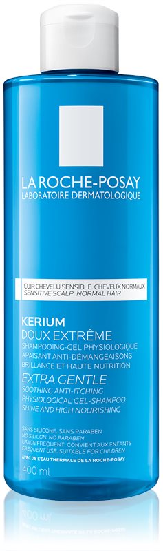 La Roche-Posay Kerium sampon fiziologic delicat pentru par normal 400 ml