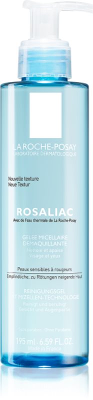 La Roche-Posay Rosaliac gel de curatare micelar pentru piele sensibila cu tendinte de inrosire 195 ml