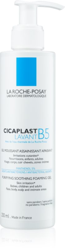 La Roche-Posay Cicaplast Lavant B5 gel spumant cu efect de calmare 200 ml
