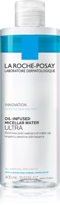 La Roche-Posay Physiologique Ultra apa micelara 2 in 1 cu ulei 400 ml