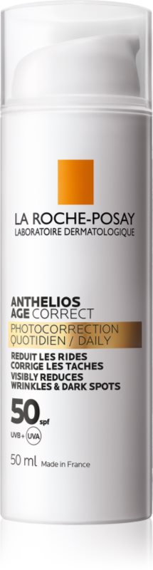 La Roche-Posay Anthelios Age Correct crema protectoare de zi impotriva imbatranirii pielii SPF 50 50 ml