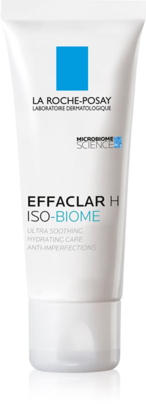 La Roche-Posay Effaclar H ISO-BIOME cremă hidratantă impotriva imperfectiunilor pielii cauzate de acnee 40 ml