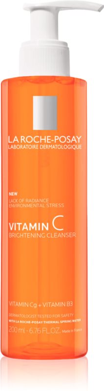 La Roche-Posay Pure Vitamin C gel spumant de curatare pentru o piele mai luminoasa 200 ml