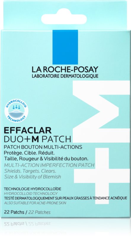 La Roche-Posay Effaclar DUO+M Patch plasturi pentru piele problematică impotriva acneei 22 buc