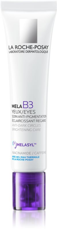 La Roche-Posay Mela B3 crema de ochi iluminatoare impotriva cearcanelor pentru toate tipurile de ten 15 ml