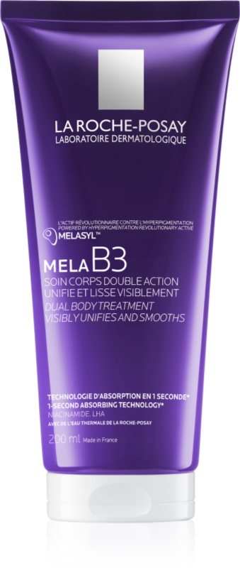 La Roche-Posay Mela B3 Dual Body Treatment Lotiune de corp delicata impotriva petelor 200 ml