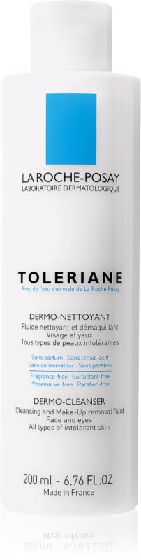 La Roche-Posay Toleriane lichid de curatare calmant pentru ten sensibil, cu probleme 200 ml