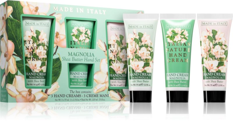 La Florentina Magnolia Shea Butter Hand Set set cadou de maini