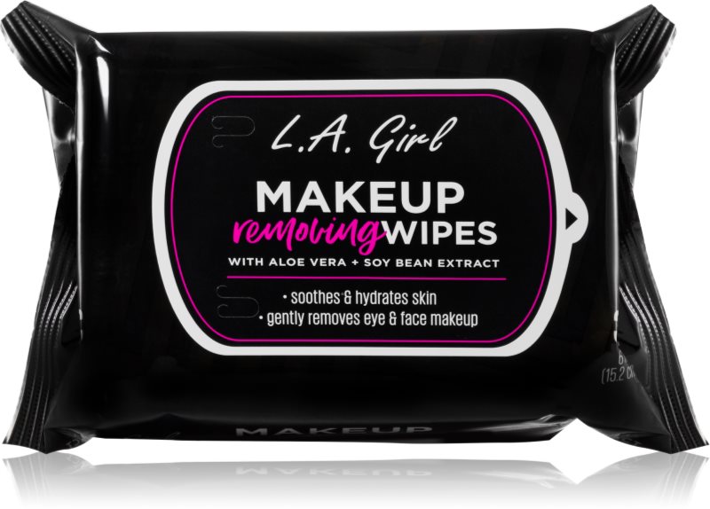 L.A. Girl Cosmetics Makeup Removing Wipes șervețele demachiante pentru make-up 30 buc
