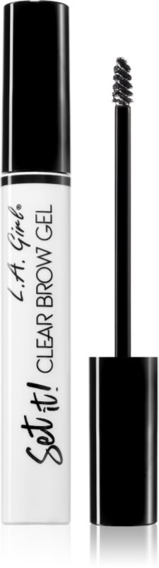 L.A. Girl Cosmetics Set It Gel de fixare transparent pentru sprâncene 2.5 ml