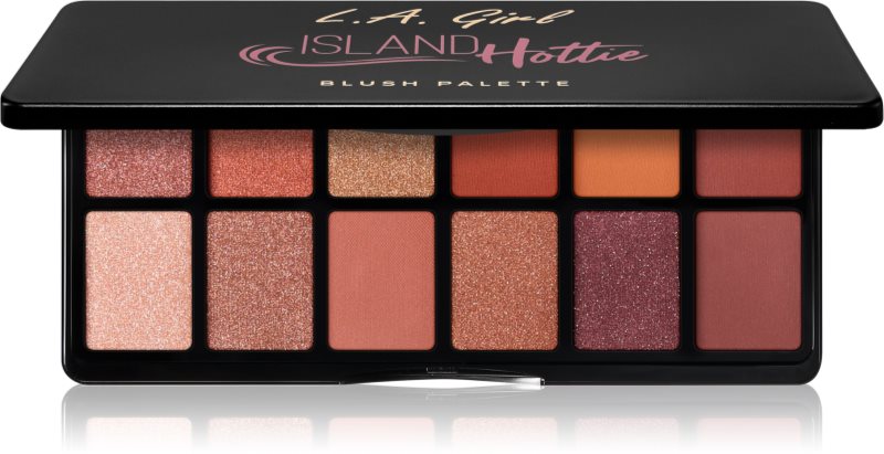 L.A. Girl Cosmetics Fanatic paletă cu farduri de ochi culoare Get Feverish 12x1 g