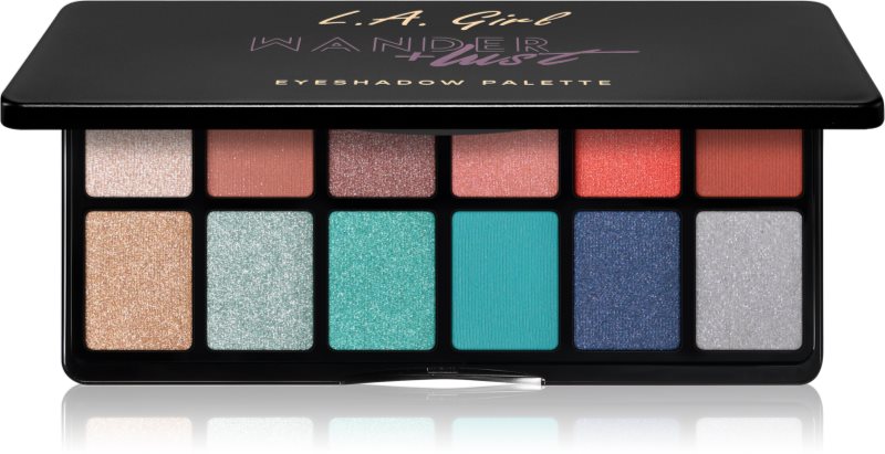 L.A. Girl Cosmetics Fanatic paletă cu farduri de ochi