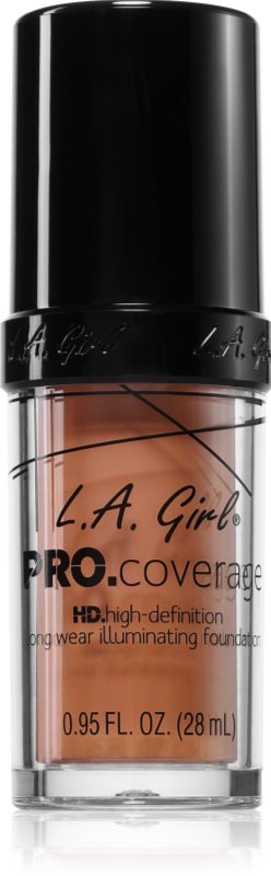 L.A. Girl Cosmetics PRO. Coverage fond de ten lichid iluminator