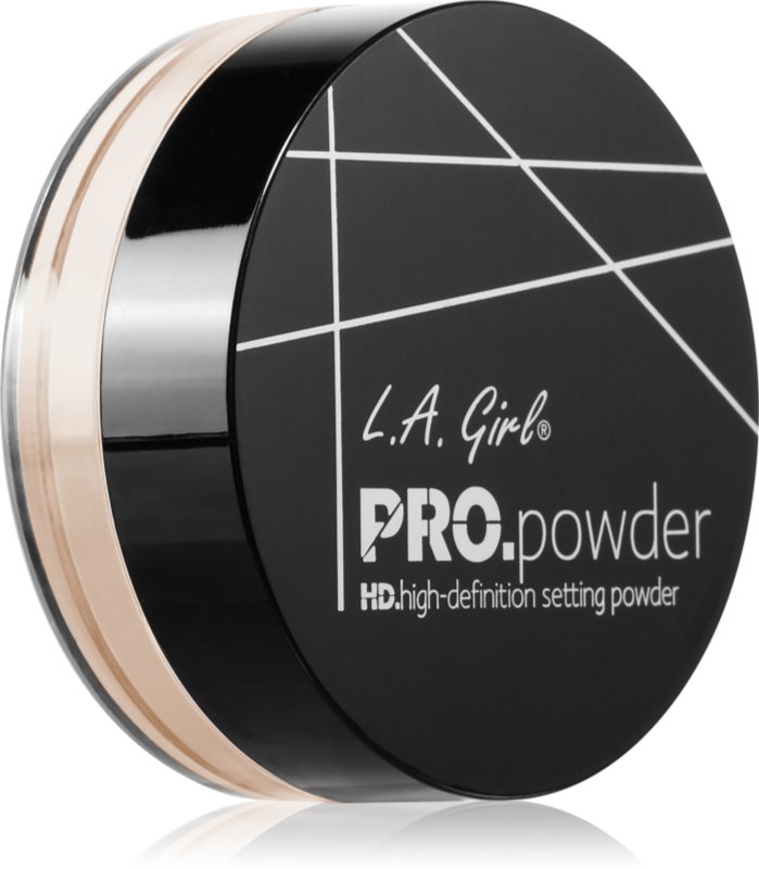L.A. Girl Cosmetics PRO. Powder pudra cu efect de matifiere culoare Banana Yellow 5 g