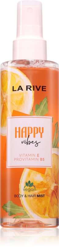 La Rive Happy Vibes brumă parfumată pentru corp si par pentru femei 200 ml