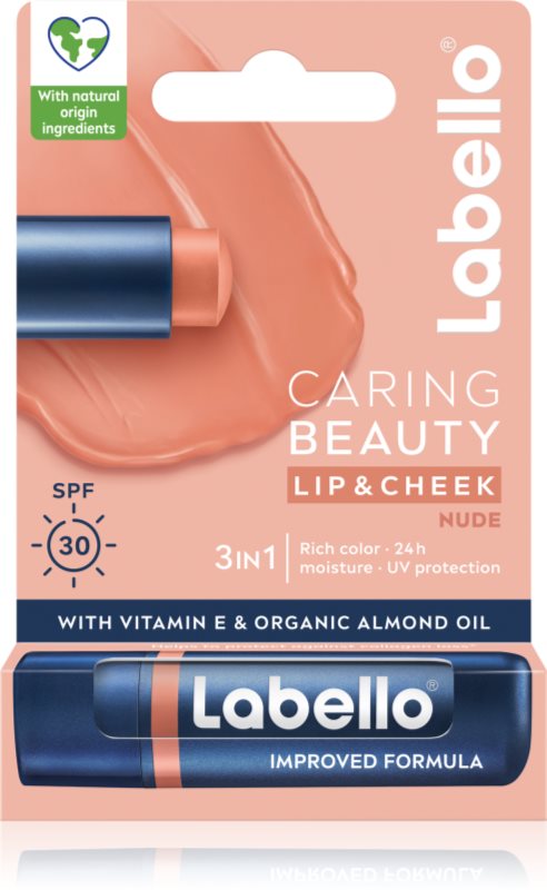Labello Caring Beauty balsam de buze colorat