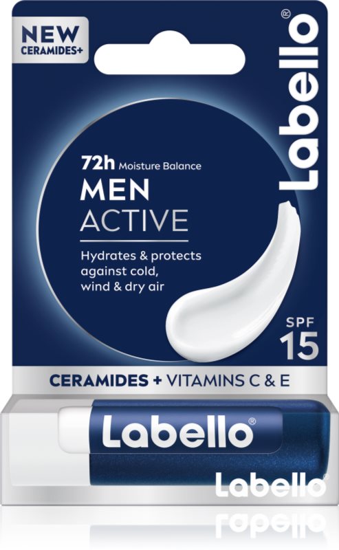 Labello Active Care balsam de buze pentru bărbați 4.8 g