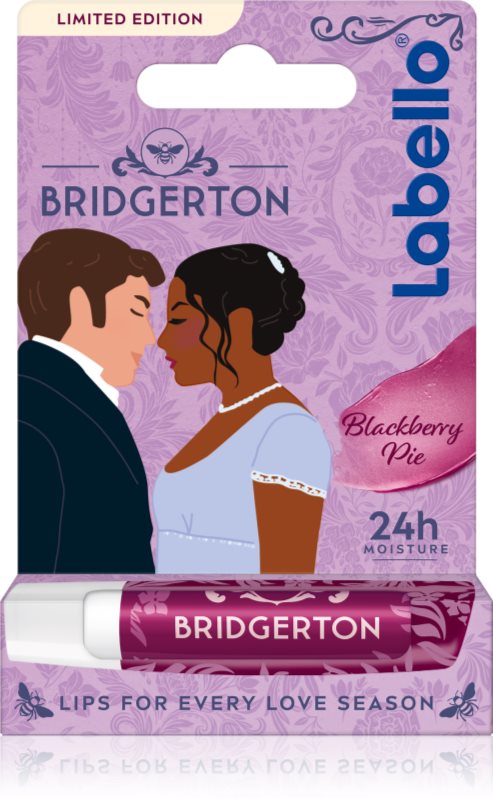 Labello Bridgerton Blackberry balsam de buze hidratant colorat 4.8 g