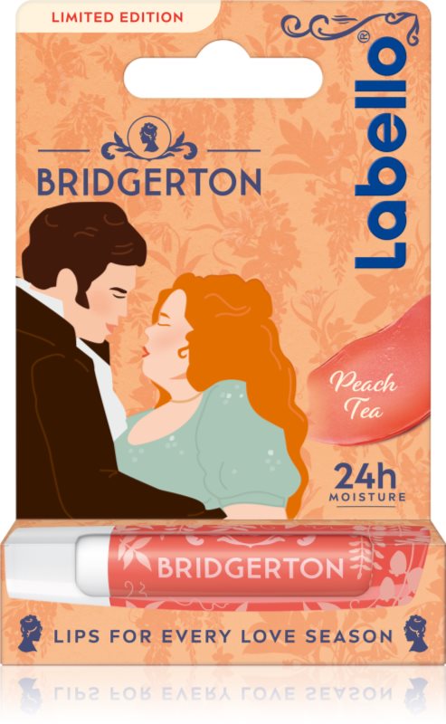 Labello Bridgerton Peach balsam de buze hidratant colorat 4.8 g