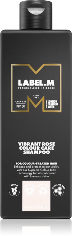 label.m Vibrant Rose șampon pentru protecția culorii 300 ml