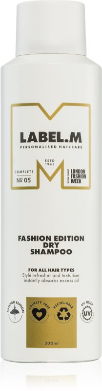 label.m Fashion Edition șampon uscat pentru par blond 200 ml