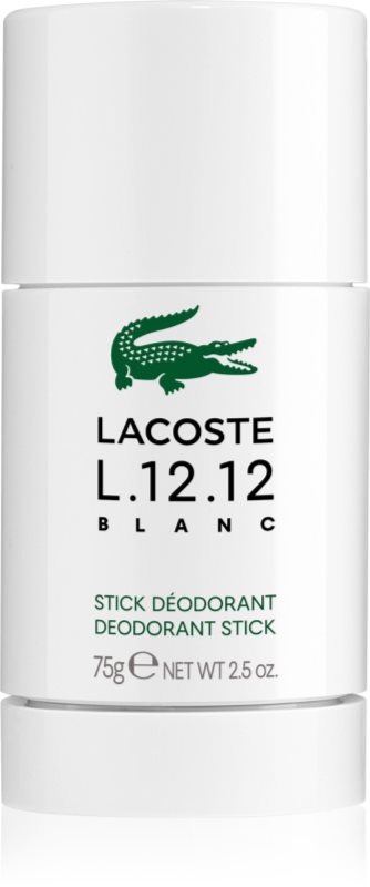 Lacoste Eau de Lacoste L.12.12 Blanc deostick pentru bărbați 75 g