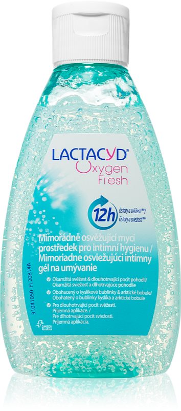 Lactacyd Oxygen Fresh gel fresh de curatare pentru igiena intima 200 ml