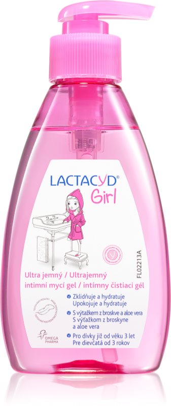 Lactacyd Girl Gel de curatare delicat pentru igiena intima 200 ml