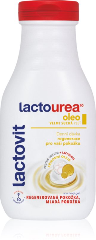 Lactovit LactoUrea Oleo gel de dus regenerabil pentru piele foarte uscata 300 ml