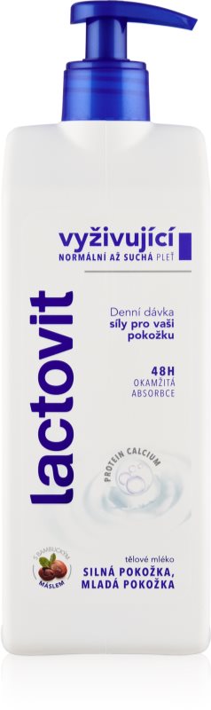 Lactovit Original lotiune de corp hranitoare cu pompa 400 ml