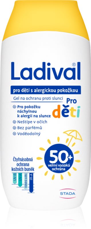 Ladival Kids gel protector protectie solara 50+ 200 ml