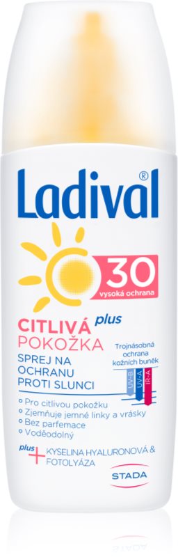 Ladival Sensitive crema pentru bronzat pentru piele sensibila SPF 30 150 ml