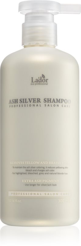 La'dor Ash Silver Shampoo șampon intens hidratant neutralizeaza tonurile de galben 300 ml