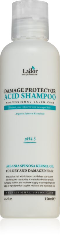 La'dor Damage Protector Acid Shampoo Sampon de restaurare in profunzime pentru par uscat, deteriorat si tratat chimic 150 ml