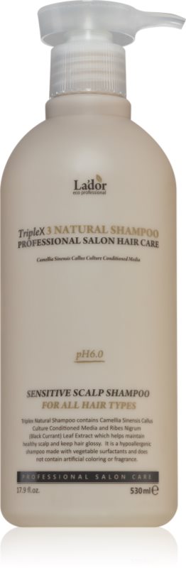 La'dor TripleX sampon pe baza de plante naturale pentru toate tipurile de păr
