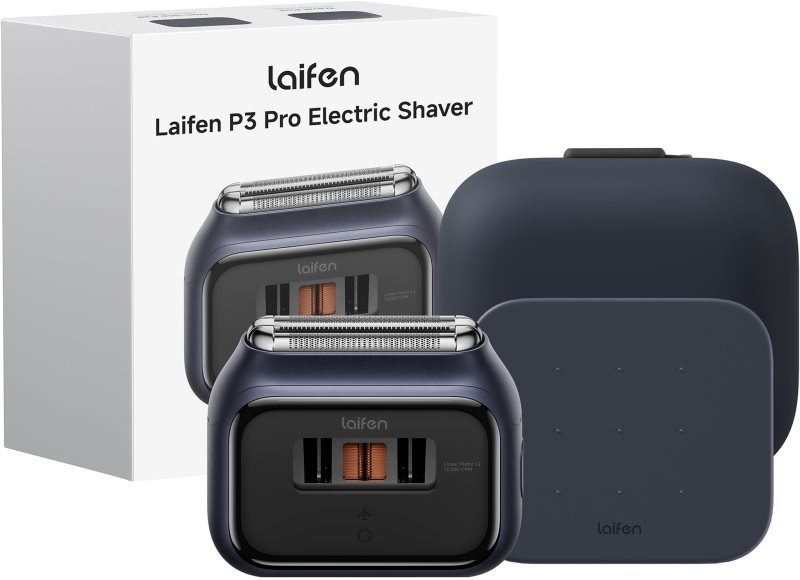 Laifen P3 Pro Aparat de bărbierit electric set cadou Dark Blue 1 buc