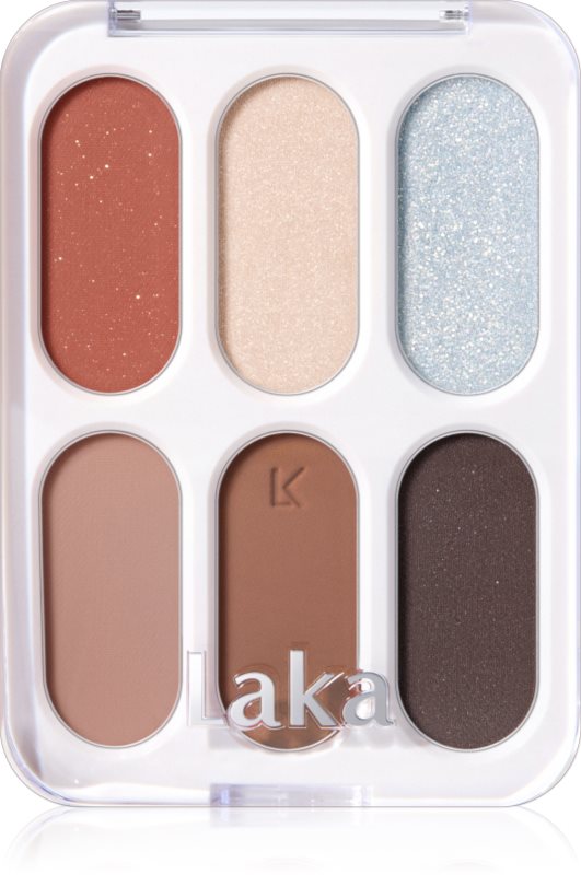 Laka Forever6 Eye Palette paletă cu farduri de ochi