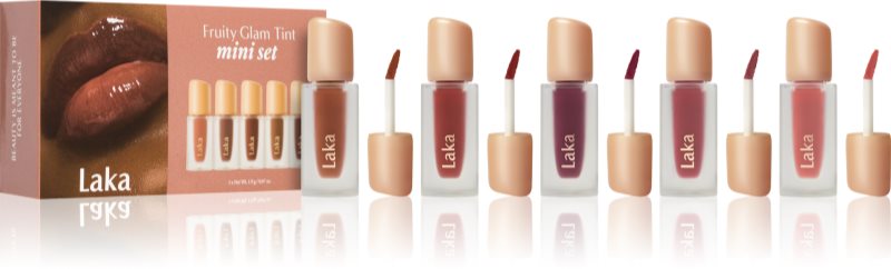 Laka Fruity Glam Mini Set set cadou de buze